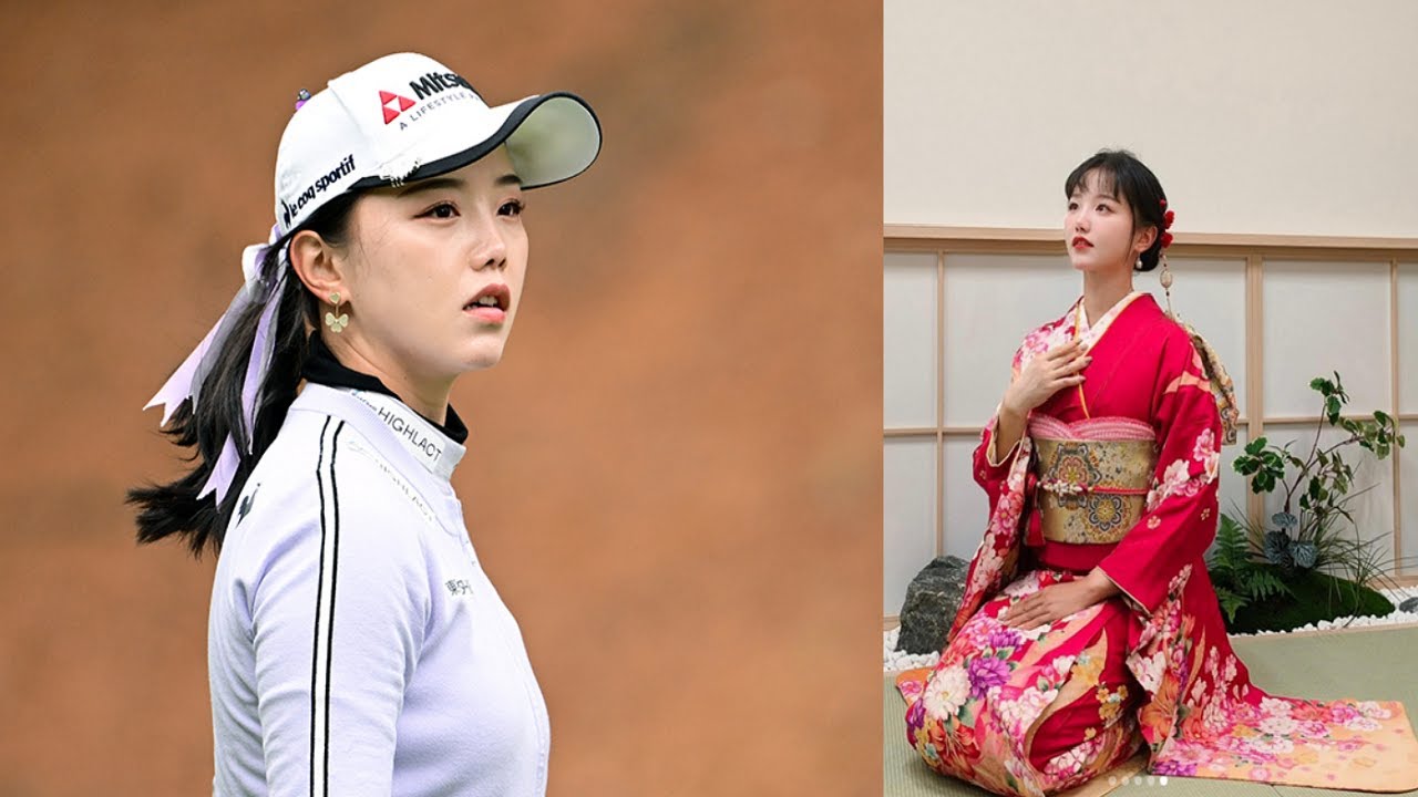 ⛳ 真っ赤な振袖に身を包んだ中国出身ゴルファー、初挑戦のセキ・ユウティンを日本人絶賛「美しすぎる」🏌️‍♀️  初の着物に挑戦