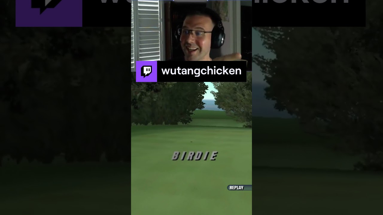 Magic Warlock Powers Applied to Golf | wutangchicken on #twitch #tigerwoods #shorts
