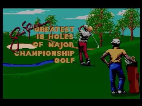 PCエンジン版　ジャックニクラウス チャンピオンシップゴルフ 【1週目 ストロークプレイ】