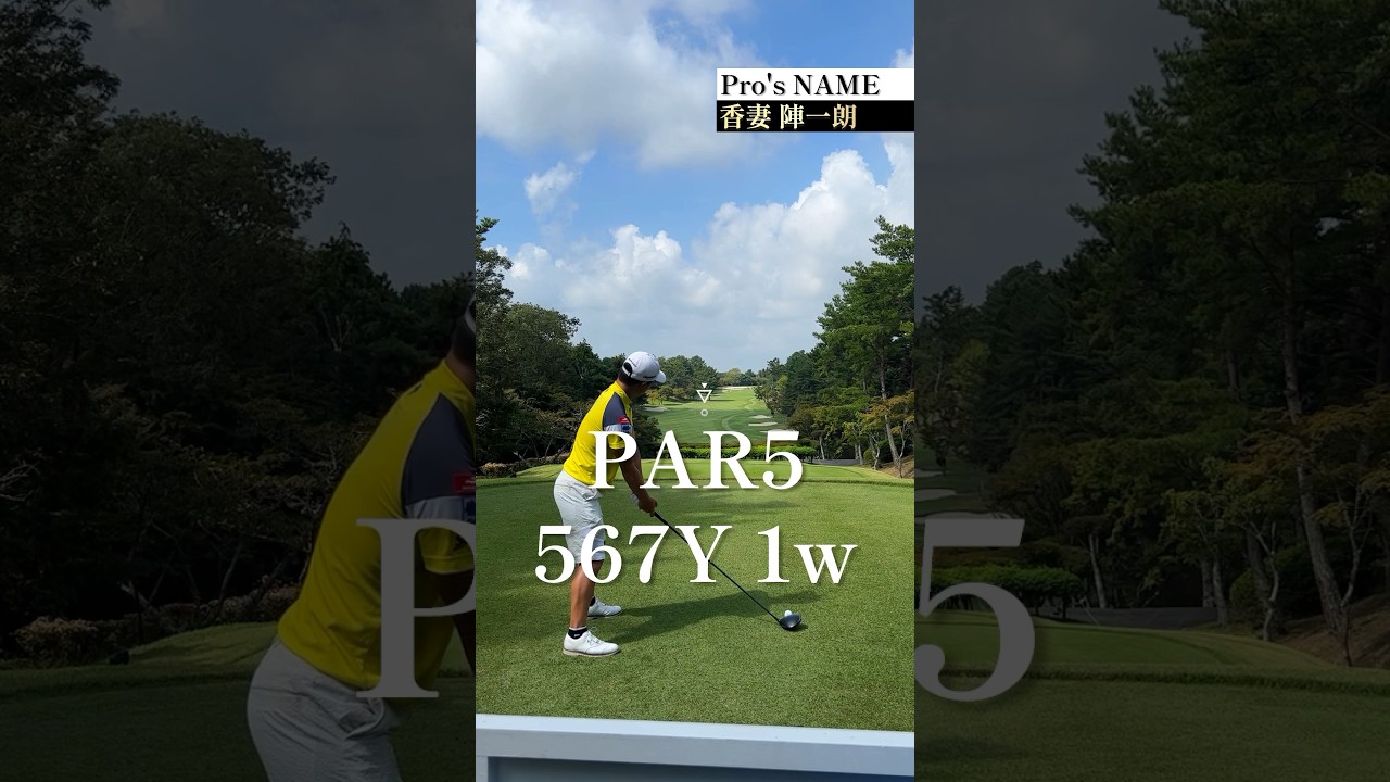 プロゴルファーの1ホール#ゴルフ #プロゴルファー #shorts