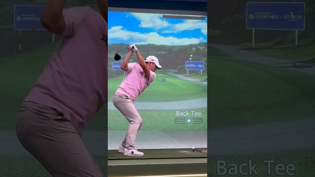 #공태현 프로, 볼스피드 81 • 거리 300m 장타자의 어마무시한 드라이버스윙^^ | GTOUR 2023 MEN’S 챔피언십 대회