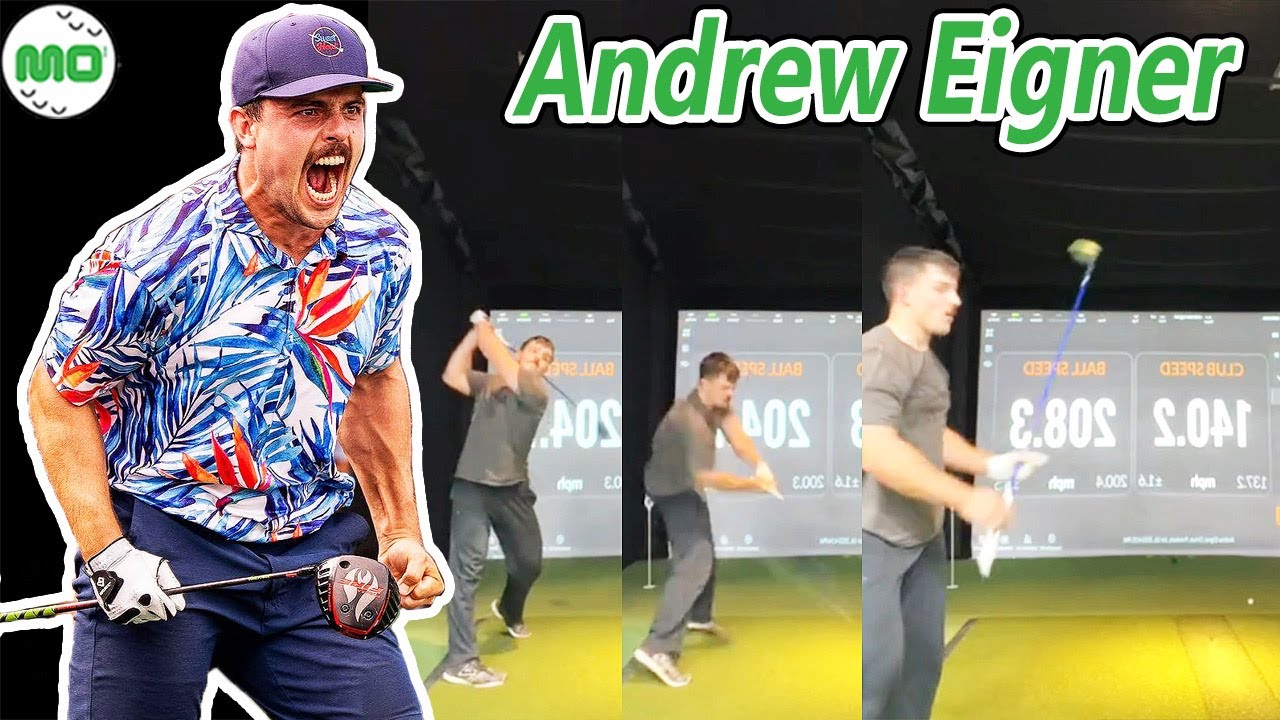 Andrew Eigner アンドリュー・アイグナー 米国の男子ゴルフ スローモーションスイング!!!