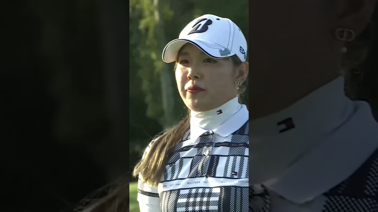 吉田優利 セキ・ユウティンとの名勝負 【女子プロゴルフ】#shorts