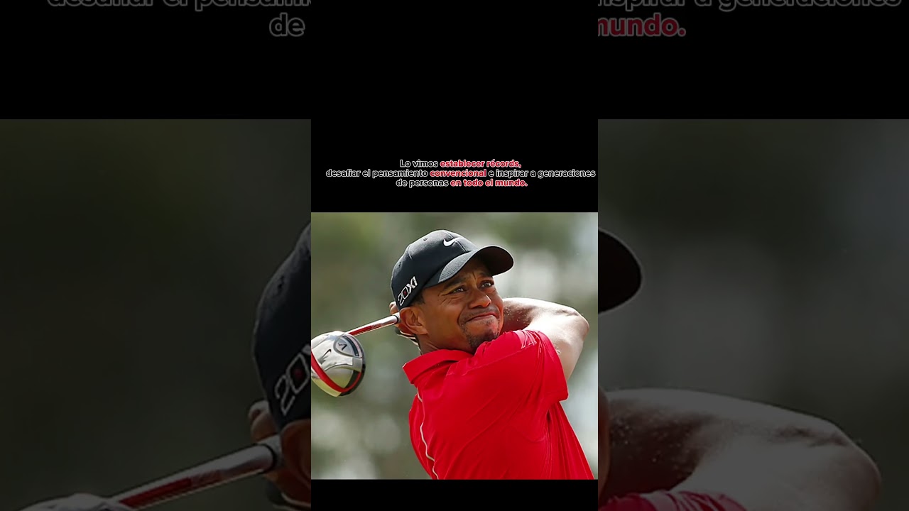 EL GOLFISTA TIGER WOODS ROMPE CON NIKE DESPUES DE 27 AÑOS  #noticias #tigerwoods #golf #nikegolf