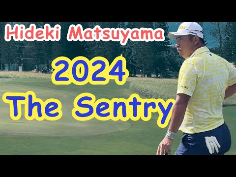 The Sentry PGA Golf 2024 | Hideki Matsuyama | Maui