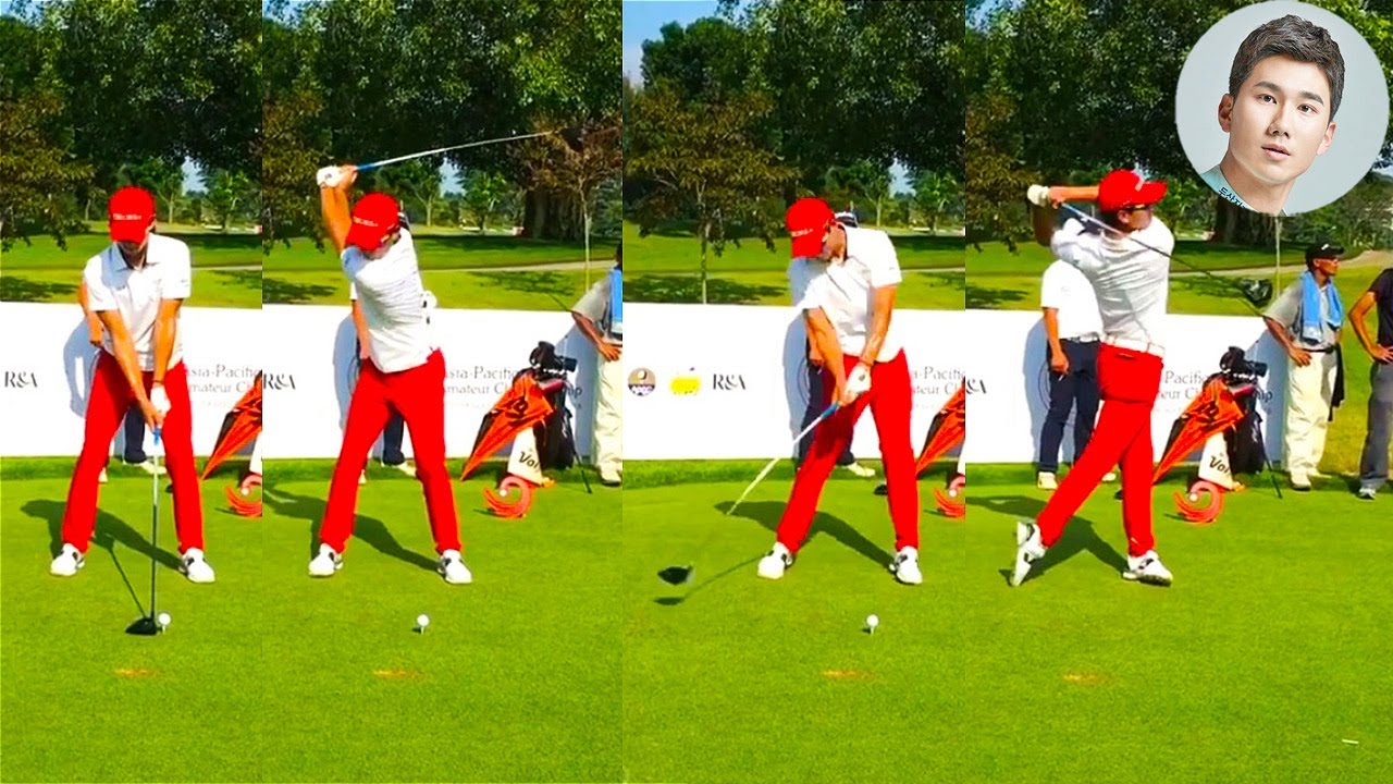 オ・スンテク Seung Tek Oh プロゴルファー DRIVER SHOT SLOW MOTION !!!