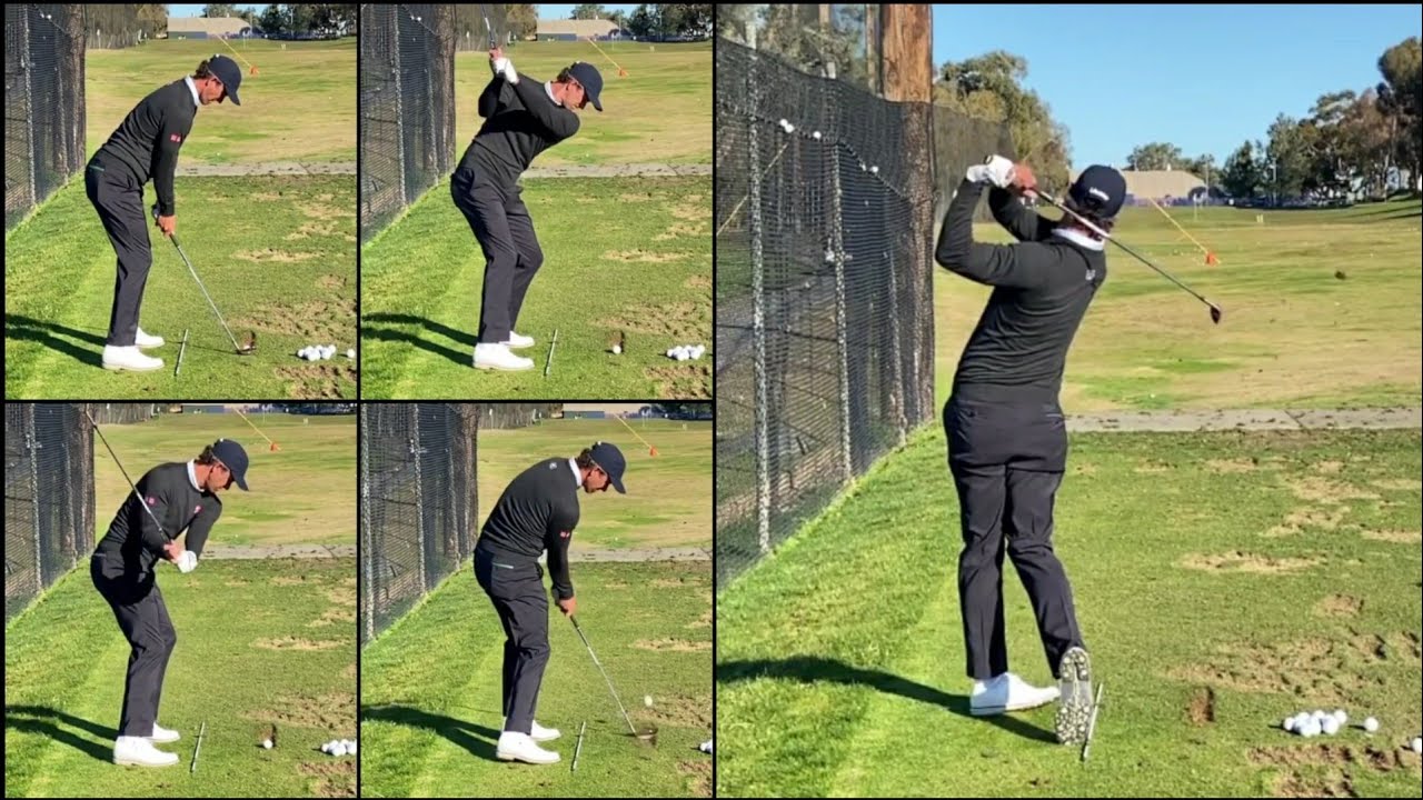 Adam Scott Swing Sequence and Slowmotion At Farmers Insurance 2021