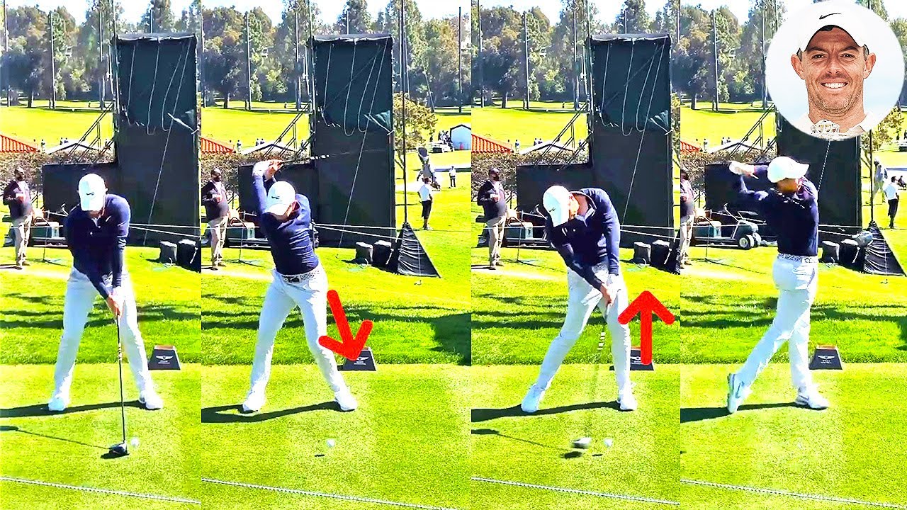 ロリー・マキロイ Rory McIlroy プロゴルファー DRIVER SHOT SLOW MOTION !!!