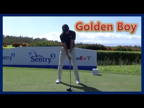 Golden Boy Power Hitter "Jordan Spieth" New Swing Motion & Slow motion,「ジョーダン・スピース」新スイングモーション 2024