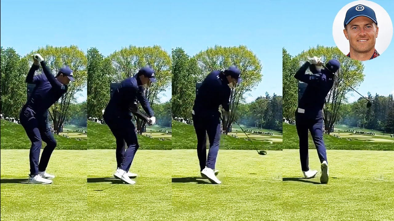 ジョーダン・スピース Jordan Spieth プロゴルファー DRIVER SHOT SLOW MOTION !!!