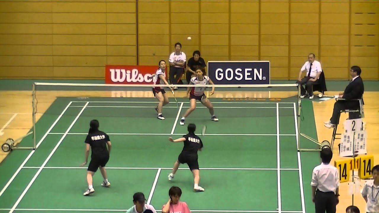 2013日本ランキングサーキット　亀田楓・関川容子（早稲田大学）VS樽野恵・渡邉あかね（NTT東日本）　FINAL　2