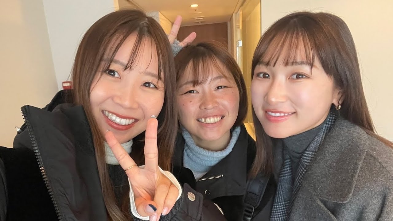 【旅行vlog】金澤志奈プロとあいちゃんと韓国行ってきた🇰🇷年末恒例行事ー！！！