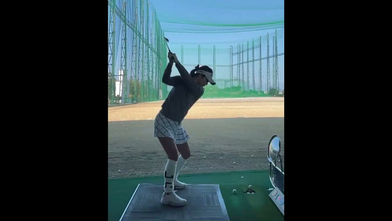 【スロー再生アイアンスイング】キム ハヌル（Kim Ha-neul）