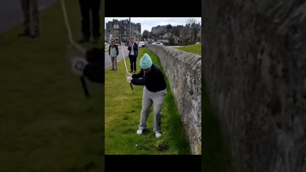 トラブルショット、良い例と悪い例 #golf #golfshorts #golfswing