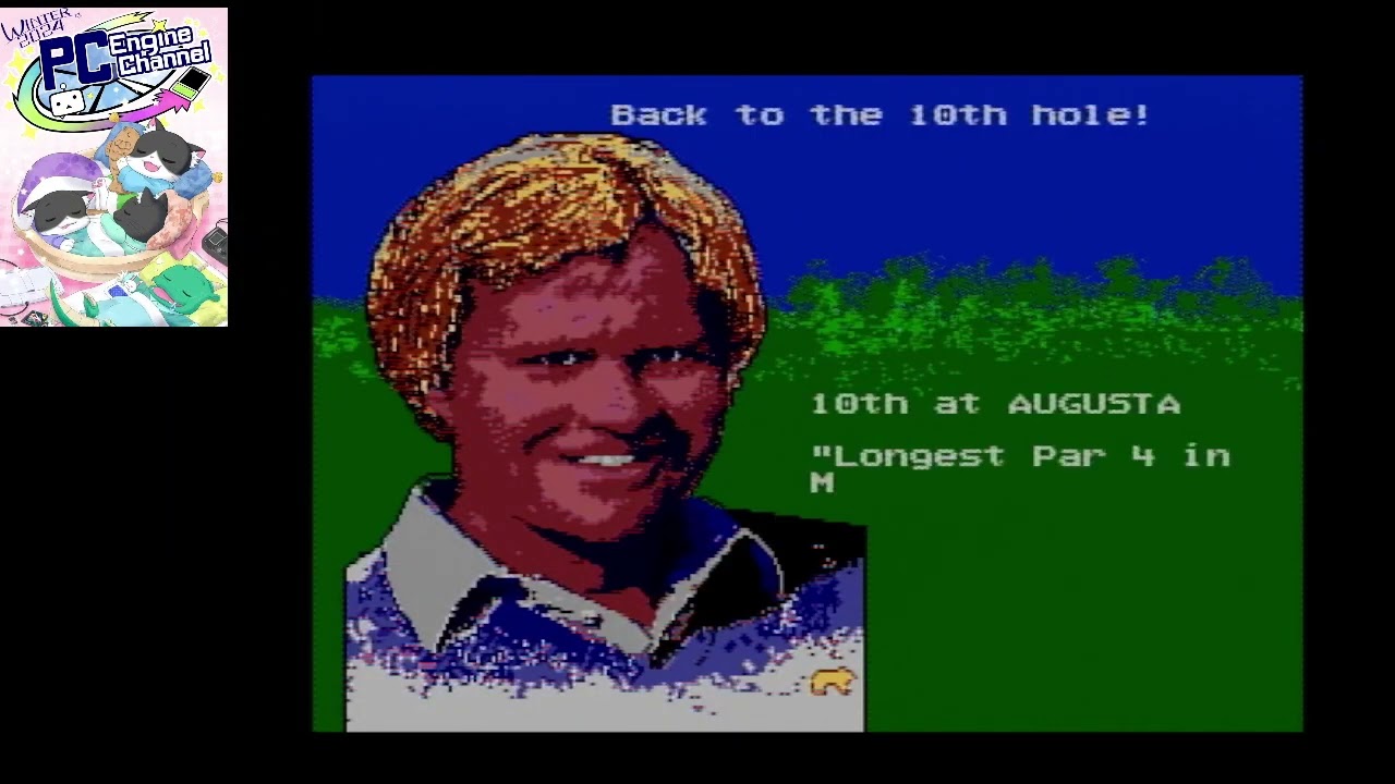 PCエンジン版　ジャックニクラウス チャンピオンシップゴルフ 【7週目 vs帝王軍団】