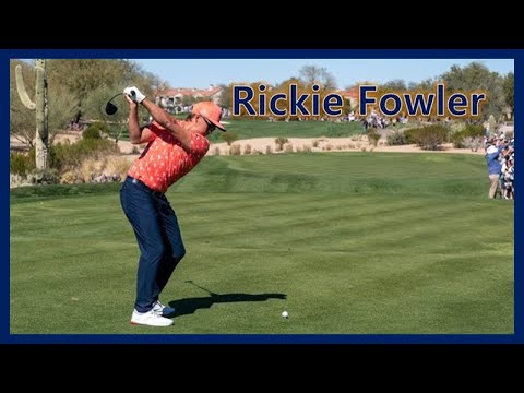 Nice Guy "Rickie Fowler"Amazing Swing Motion & Slow Motion,ナイスガイ「リッキー・ファウラー」の素晴らしいスイングモーションとスローモーション
