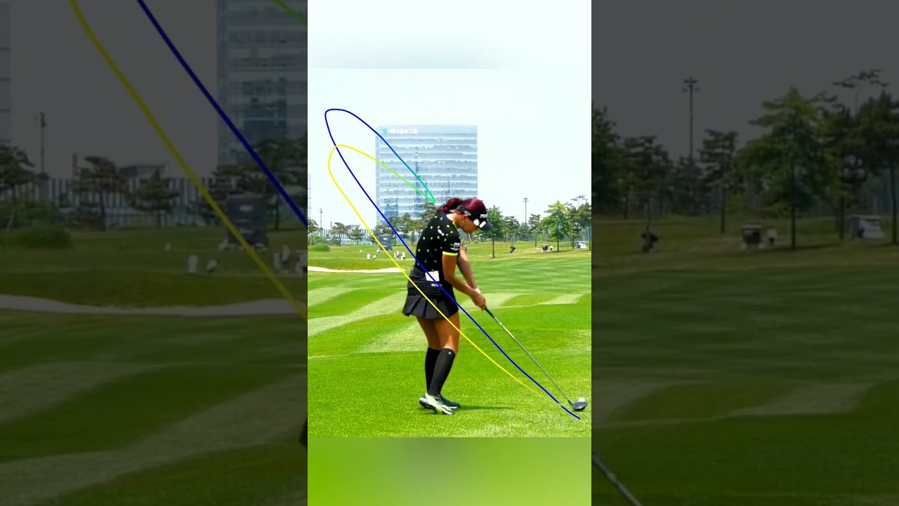 Hot Golfer Hyunju Yoo Amazing swing & Swing Sequence, ホットセクシーゴルファー「ユ・ヒョンジュ」素晴らしいスイングとスイングシーケンス 2023