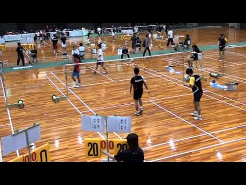 4回戦　浦井唯行 松丸大輝（帝京大）VS長谷川達也 藤巻嵩寛（日体大）