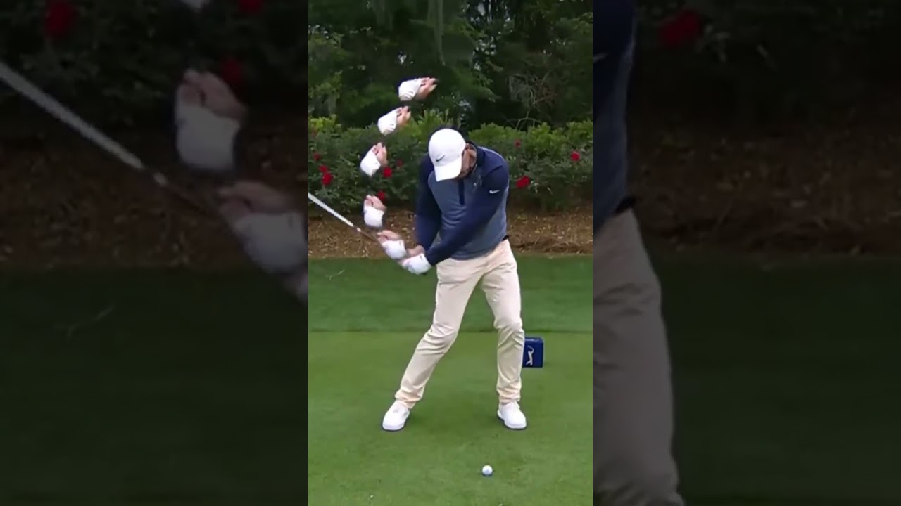 世界No.1 ローリー・マキロイのドライバー ウッド アイアン スイング スローモーション