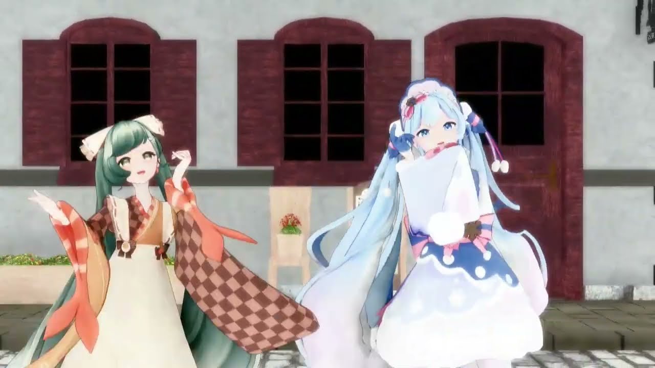 【MMD】　愛包ダンスホール