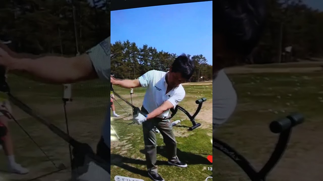 片山晋呉プロのInstagram動画に　#魔法のクランク　が登場⛳