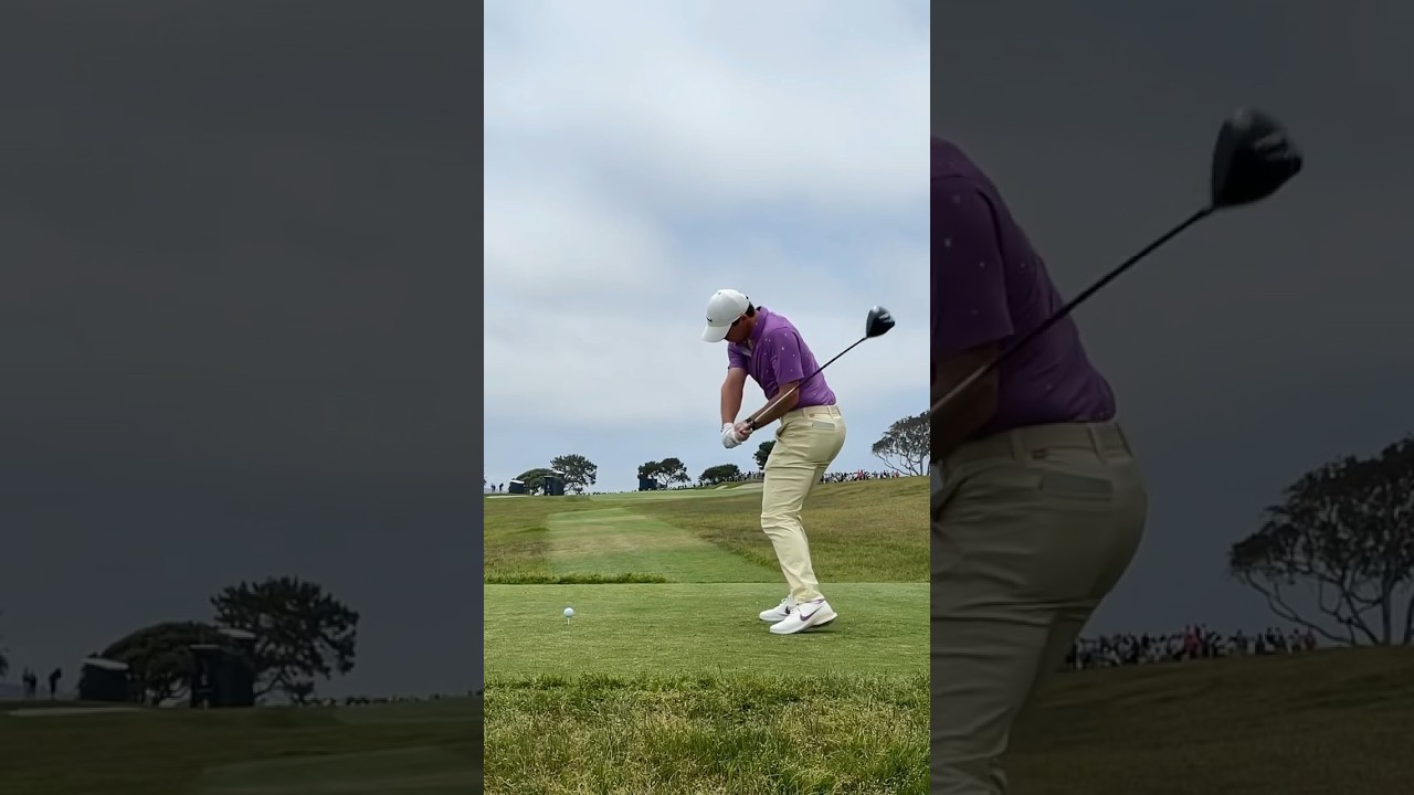 ローリーマキロイ ドライバー 左打ち用 スローモーション / Rory Mcilroy Driver Slow for lefty