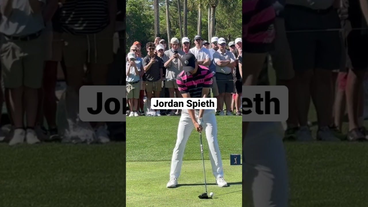 Jordan Spieth driver swing at the Players Championship 2023