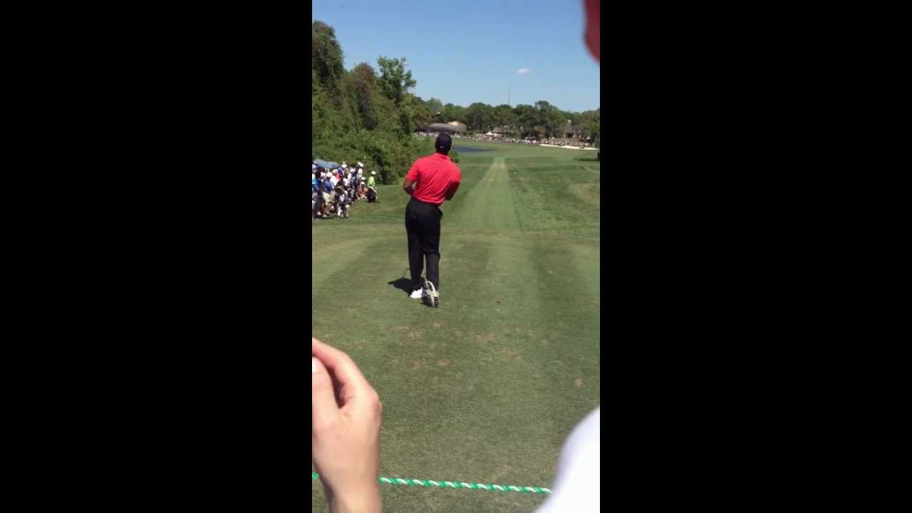 Tiger Woods Perfect Stinger tee shot 3 wood at bay hill