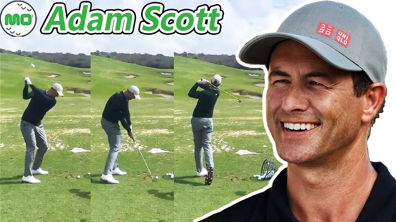 Adam Scott アダム・スコット オーストラリアの男子ゴルフ スローモーションスイング!!!