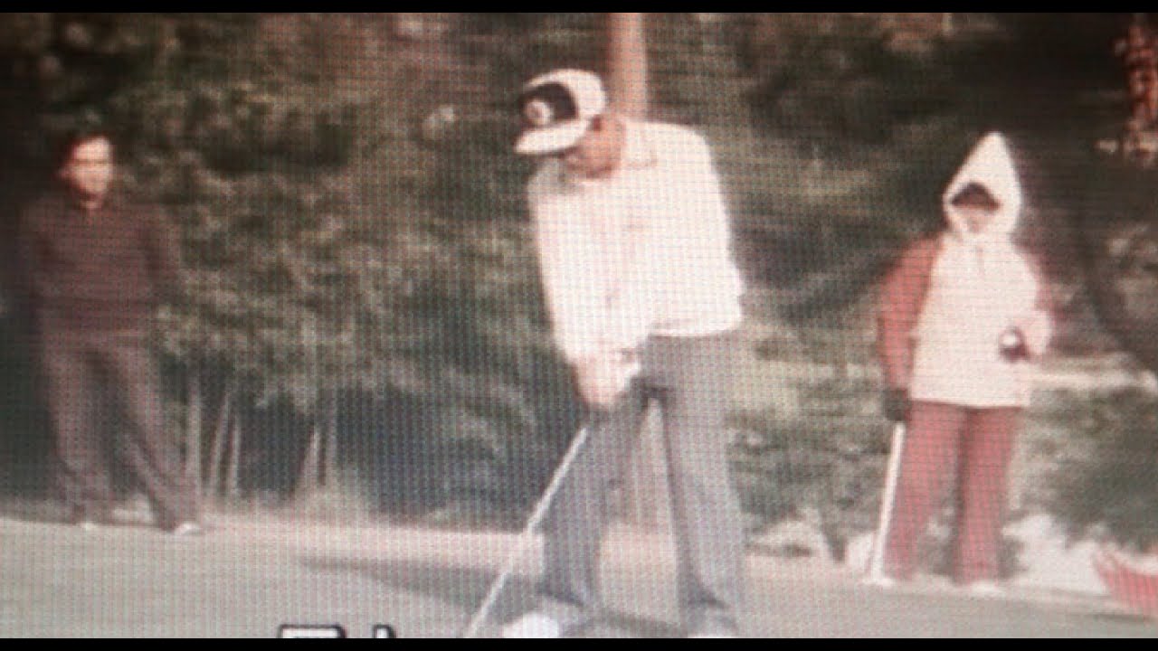 たぶんジャックニクラウスを意識した王貞治のゴルフスイング！