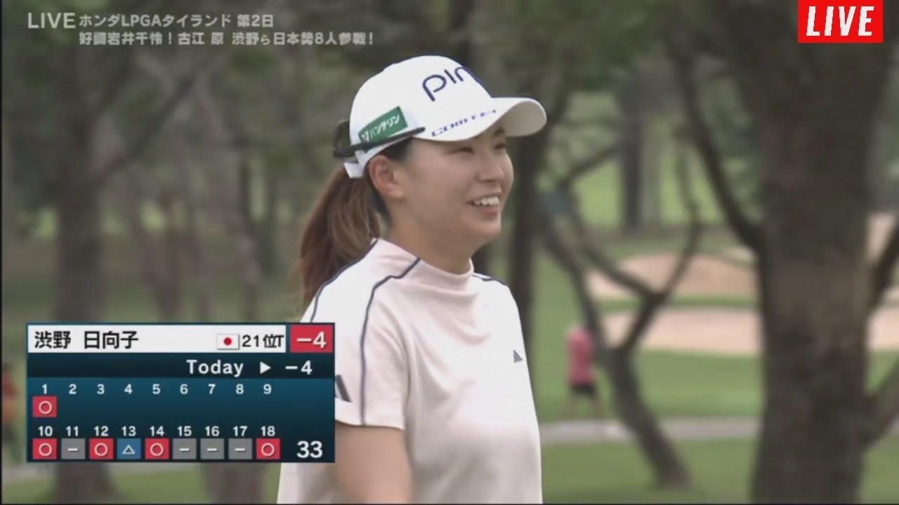 2月23日 ホンダLPGAタイランド　第2日 VOL 1