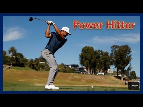 💣Power Hitter Xander Schauffele Perfect Swing Motion & Slow Motion,パワーヒッター ザンダー・シャウフェレの完璧なスイングモーション