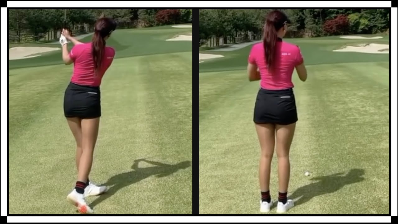 韓国　美女ゴルファー　ユ・ヒョンジュ　유현주