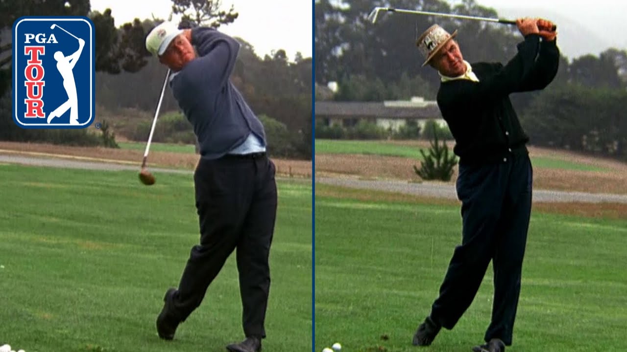 Jack Nicklaus vs Sam Snead at Pebble Beach | 1963 Shell’s Wonderful World of Golf