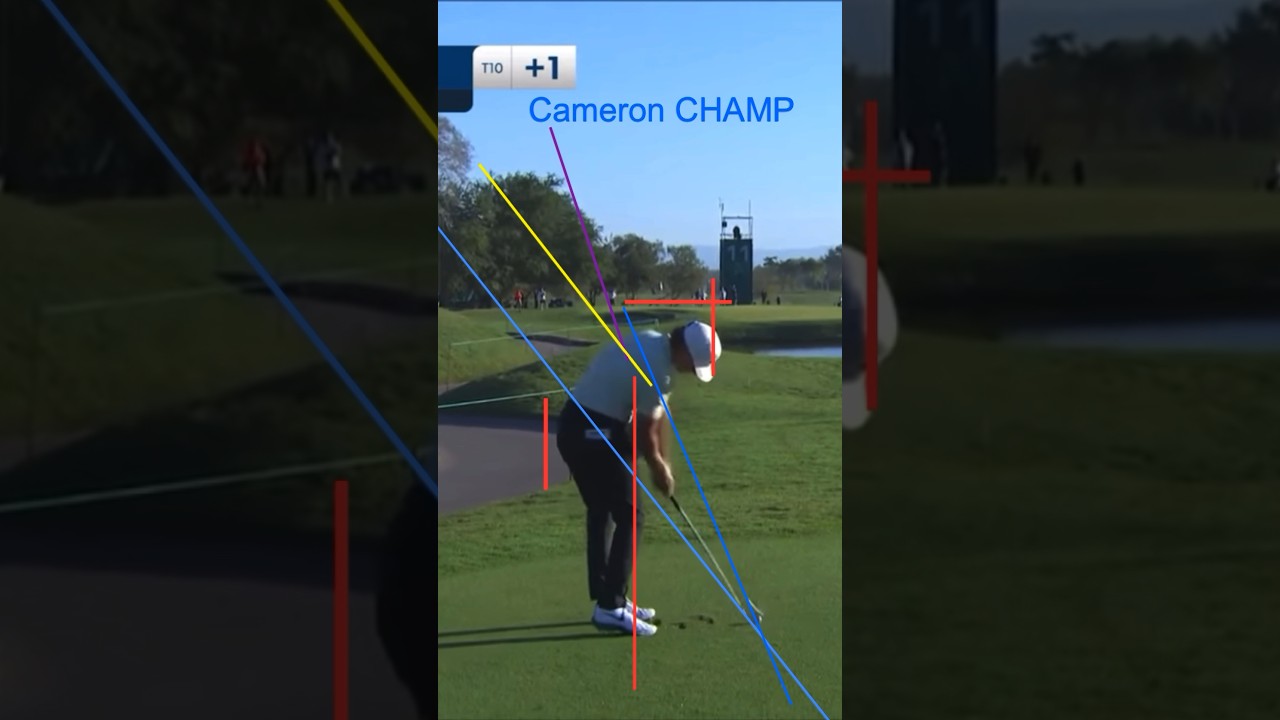 CAMERON CHAMP - IRON SWING SLOW MOTION DTL (MEXICO OPEN 2024) #golfswing #pga #golf ㅣ