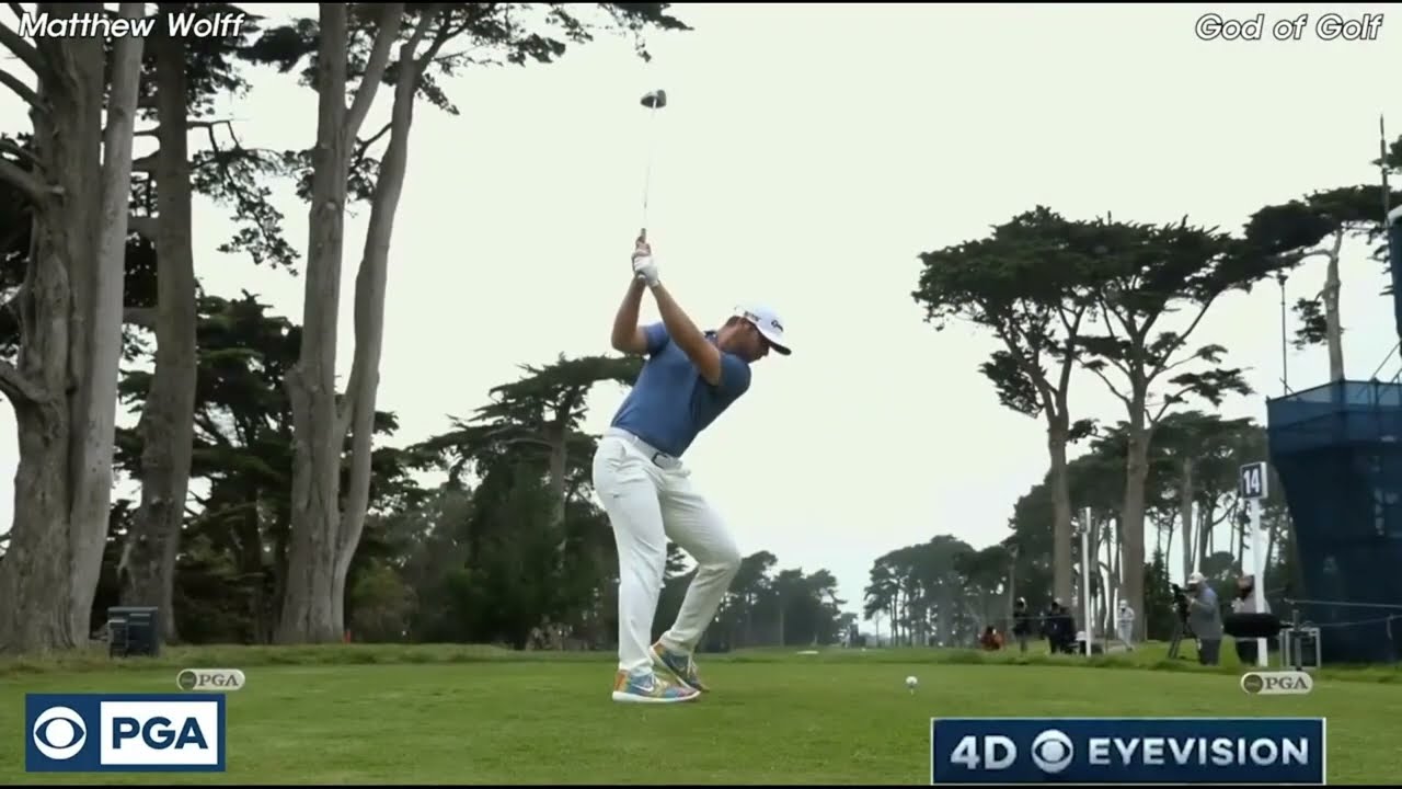 4Dで見るPGAトッププロのドライバーショット！