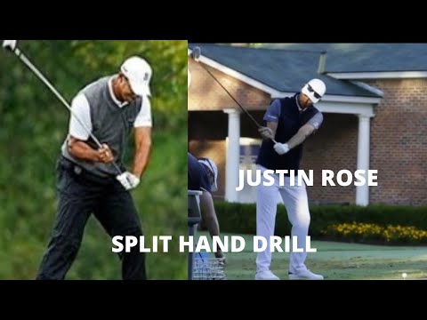 Justin Rose Drill - Split Hand Grip