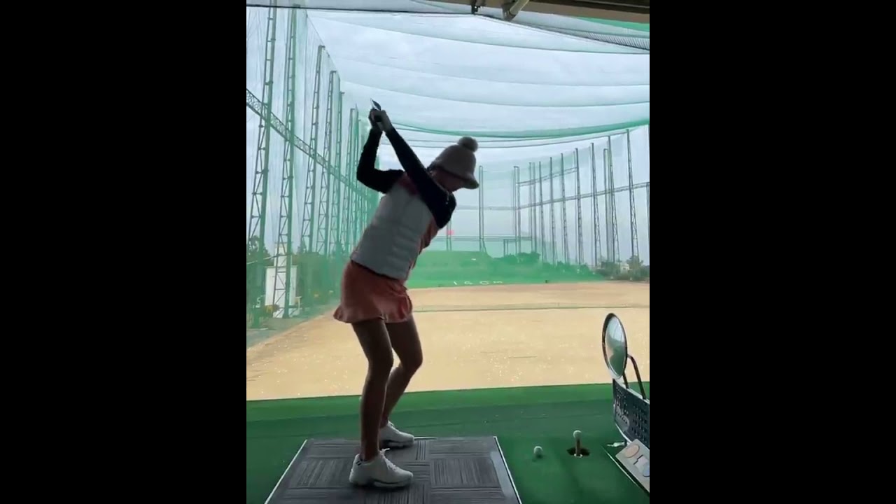 【スロー再生アイアンスイング】キム ハヌル（Kim Ha-neul）