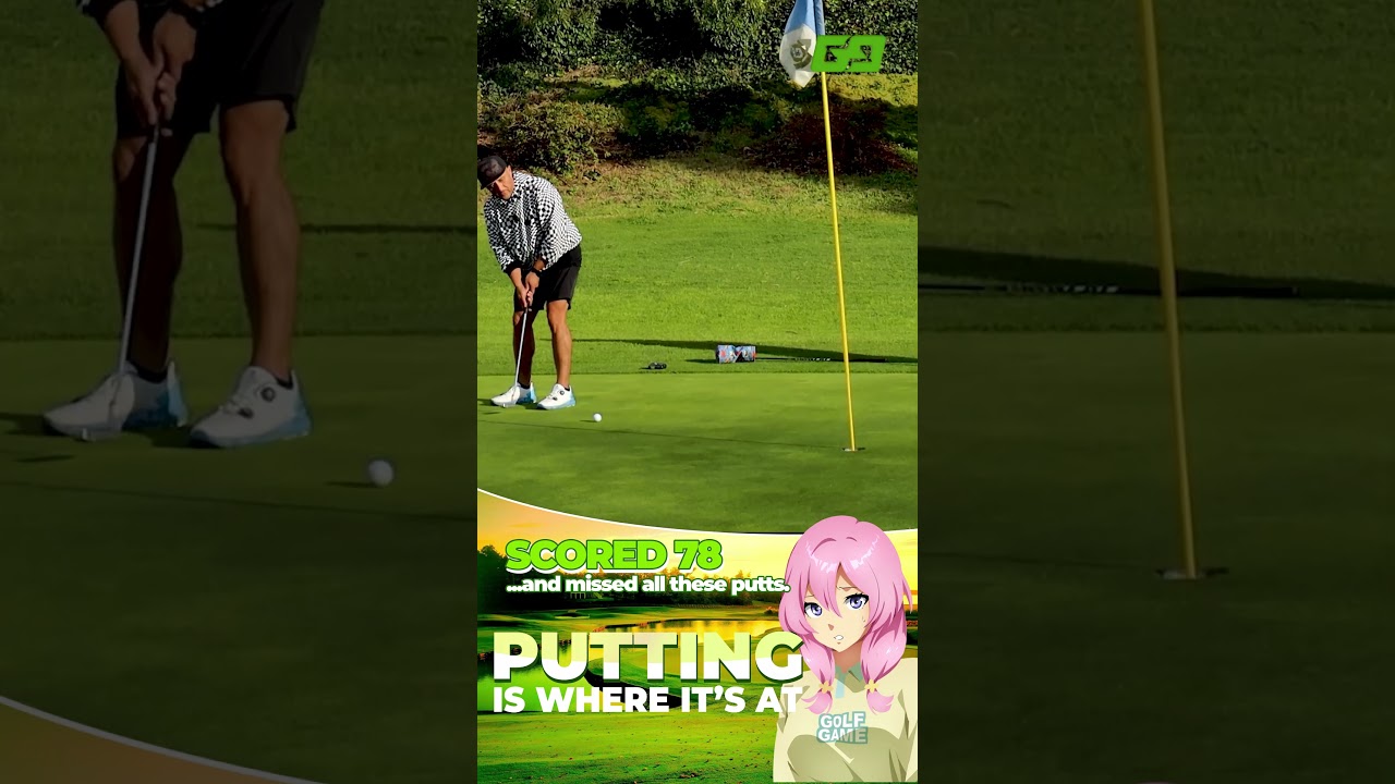 Breaking 80 at Golf, but still missing putts #painful #golfgame #golf