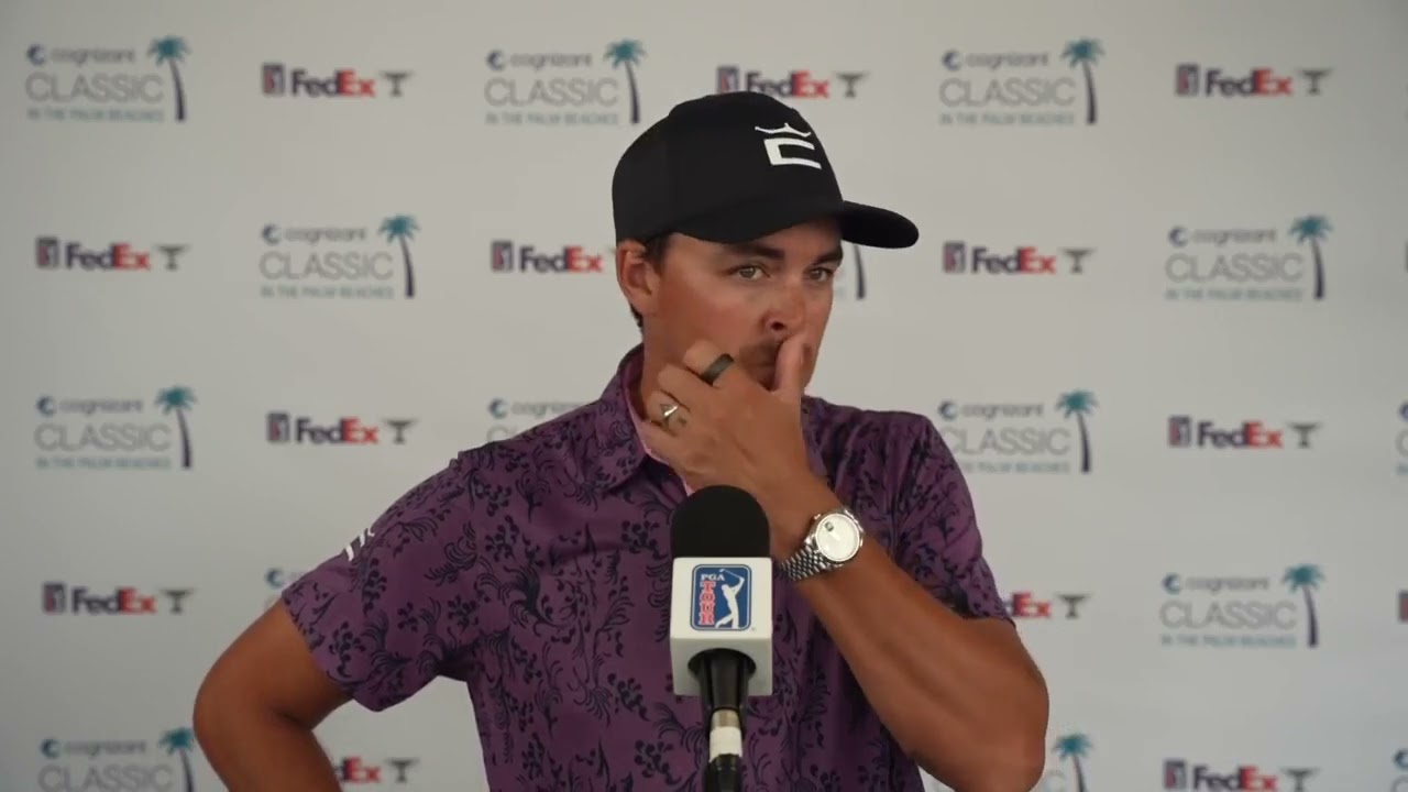 Rickie Fowler Saturday Flash Interview 2024 Cognizant Classic in The Palm Beaches © PGA Tour