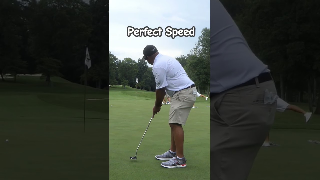 Nice putt on a beautiful course #roberttrentjones #golf #blackbirdiegolf #fyp #golfva #golfshorts