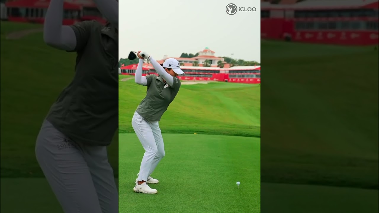 고진영프로도 스윙을 가다듬을때 사용하는 스플릿핸드드릴