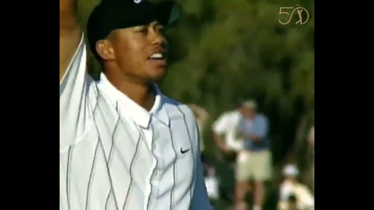 【 ザ・プレーヤーズ の記憶】2001年タイガー・ウッズ17番バーディパットで"better than most!（誰よりも凄い）"の絶叫【PGAツアー】【ゴルフ】