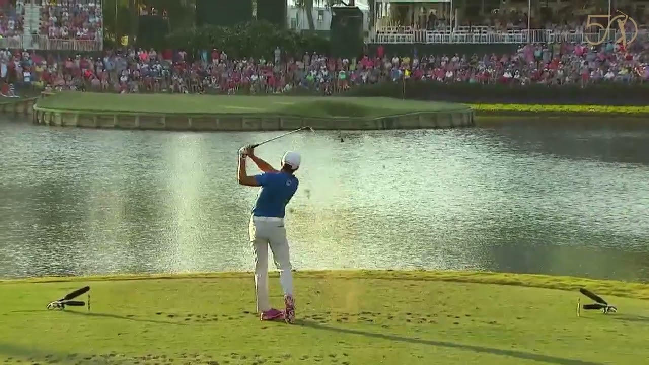 【ザ・プレーヤーズの記憶】17番アイランドグリーンを掌握したリッキー・ファウラー（2015年）