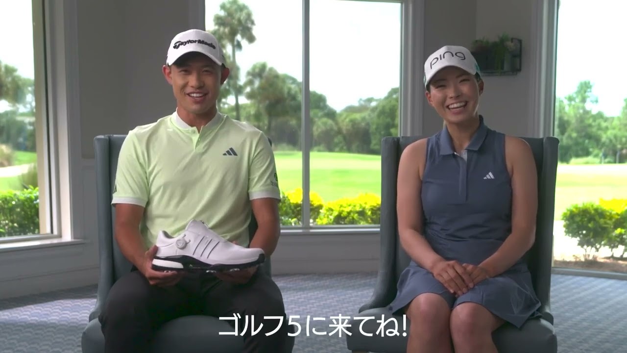 コリン・モリカワプロ、渋野日向子プロよりうれしいメッセージが届きました
