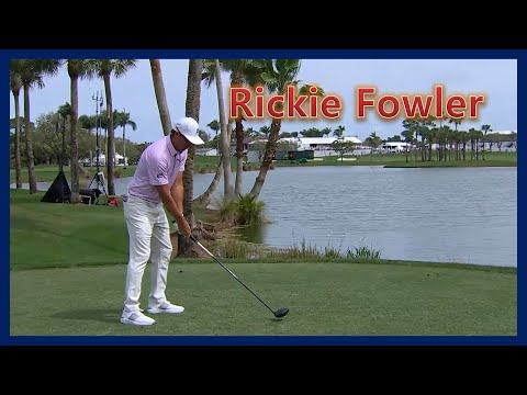 Nice Guy "Rickie Fowler" Amazing Swing Motion & Slow Motion,「リッキー・ファウラー」驚異のスイングモーション＆スローモーション 2024