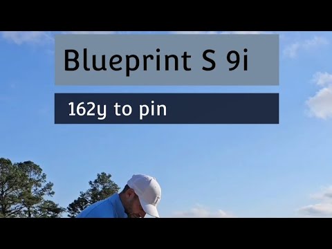 Blueprint S 9 iron approach.