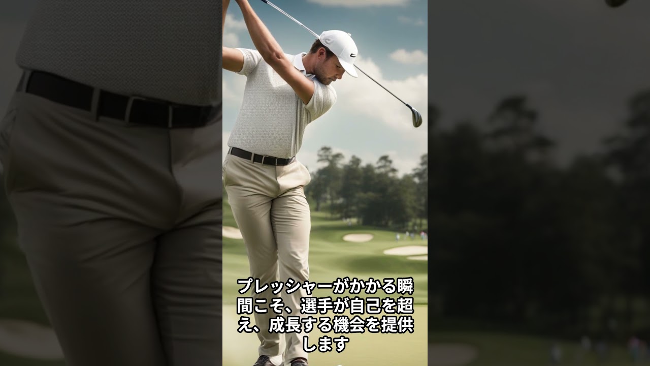 プレッシャーはチャンス ー#ジャックニクラウスー　#Shorts