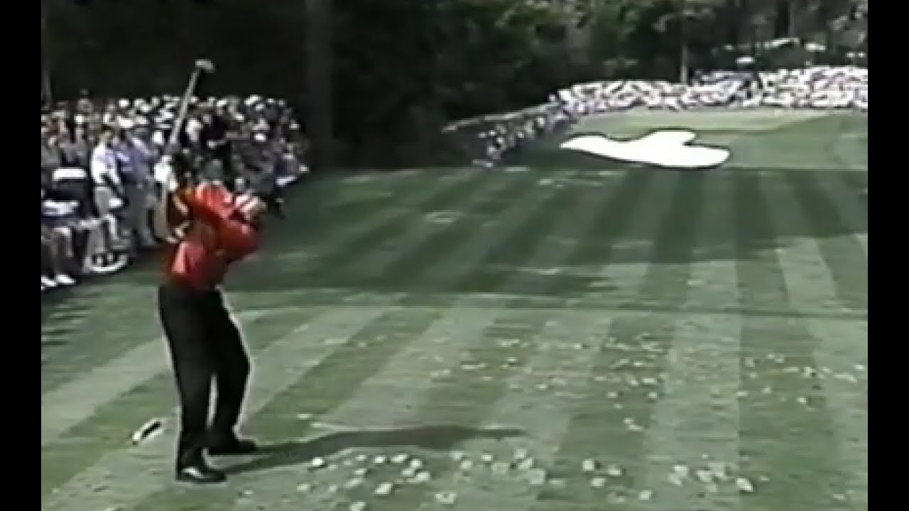 '97Masters 第61回大会優勝 タイガー・ウッズ（Tiger Woods Masters First win) 2 -13