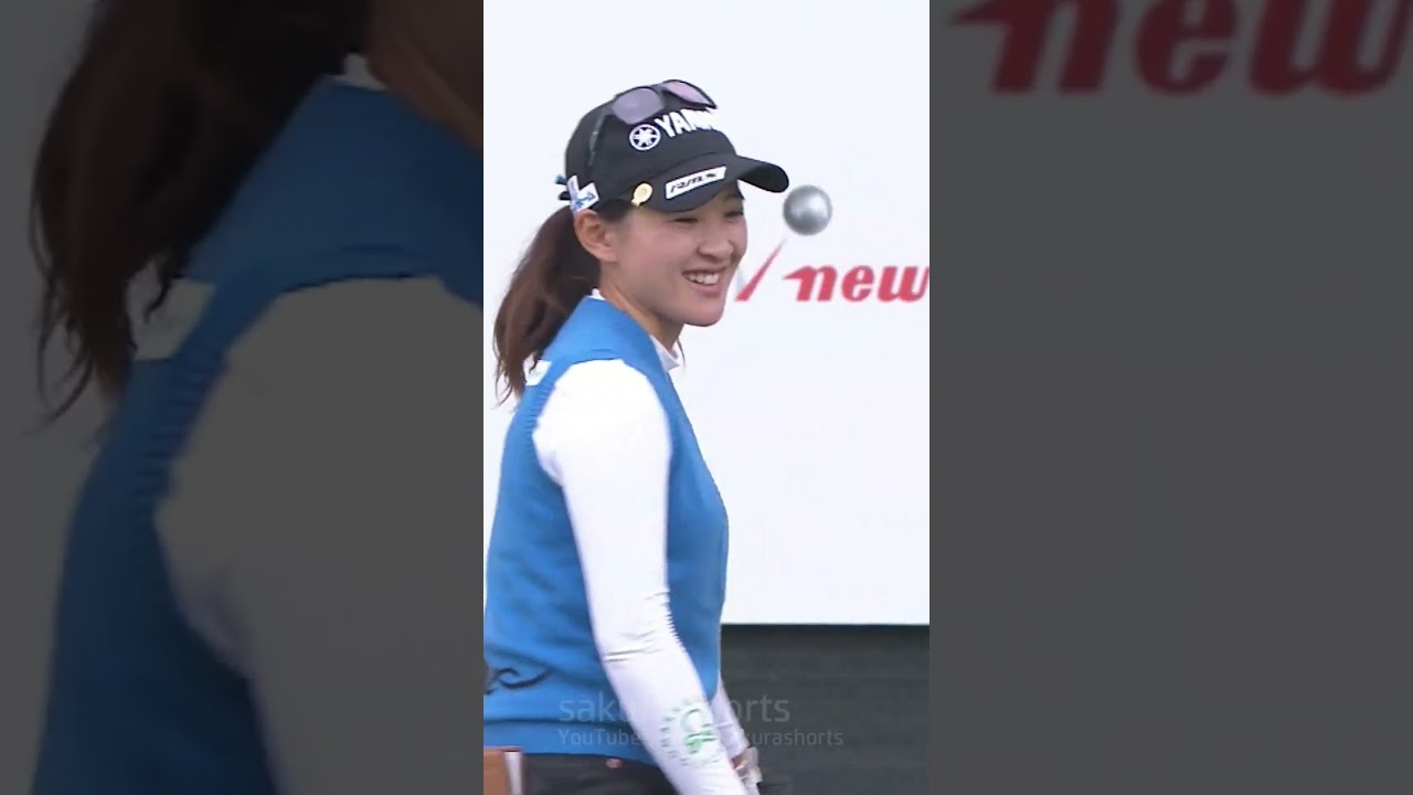 永井花奈 可愛い女性 【女子プロゴルフ】#shorts